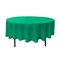 90 Inch Round Tablecloth Polyester Poplin Wrinkle Resistant Stain Resistant